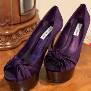 Steve Madden purple heels